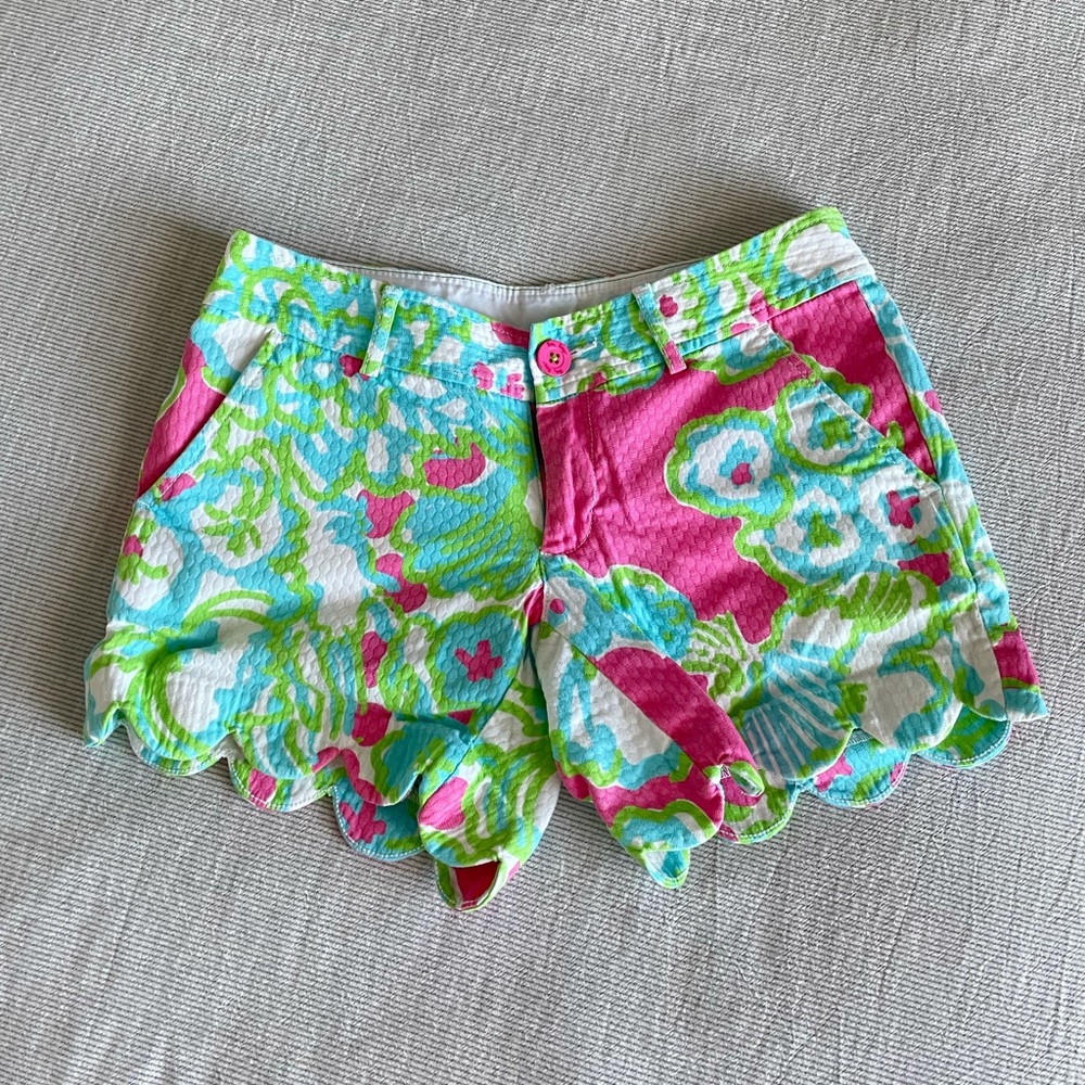 Lilly Pulitzer Buttercup Shorts - Picture 1 of 8